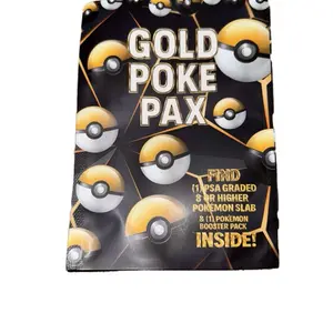 Gold Poke Pax (1) PSA GRADED SLAB (1) Sealed Booster Pack