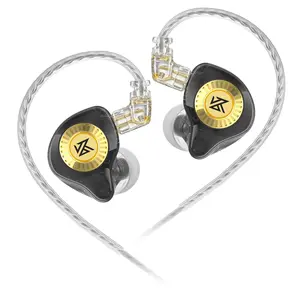Kz Edx Ultra Dynamic In-Ear Wired Earbuds, HiFi Music Low Bass Stereo Headphones, Upgraded Version, Comfortable Fit, Ideal for Audio Enthusiasts