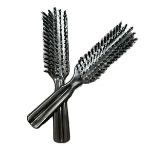 Black Hair Brush for Personal Care - Bristle Material