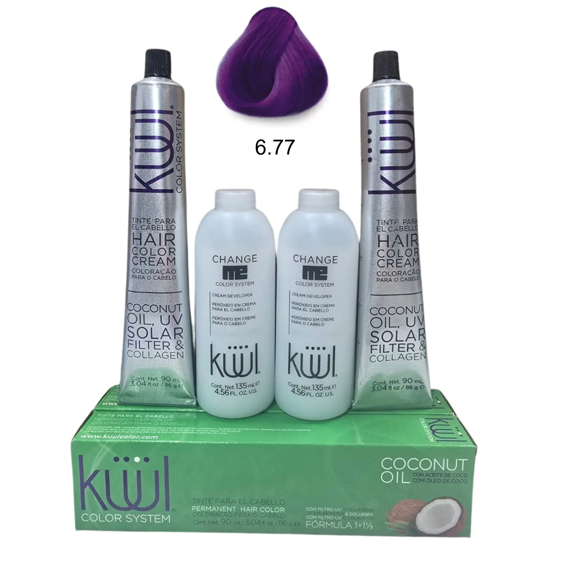 6.77 Deep Dark Violet Blonde