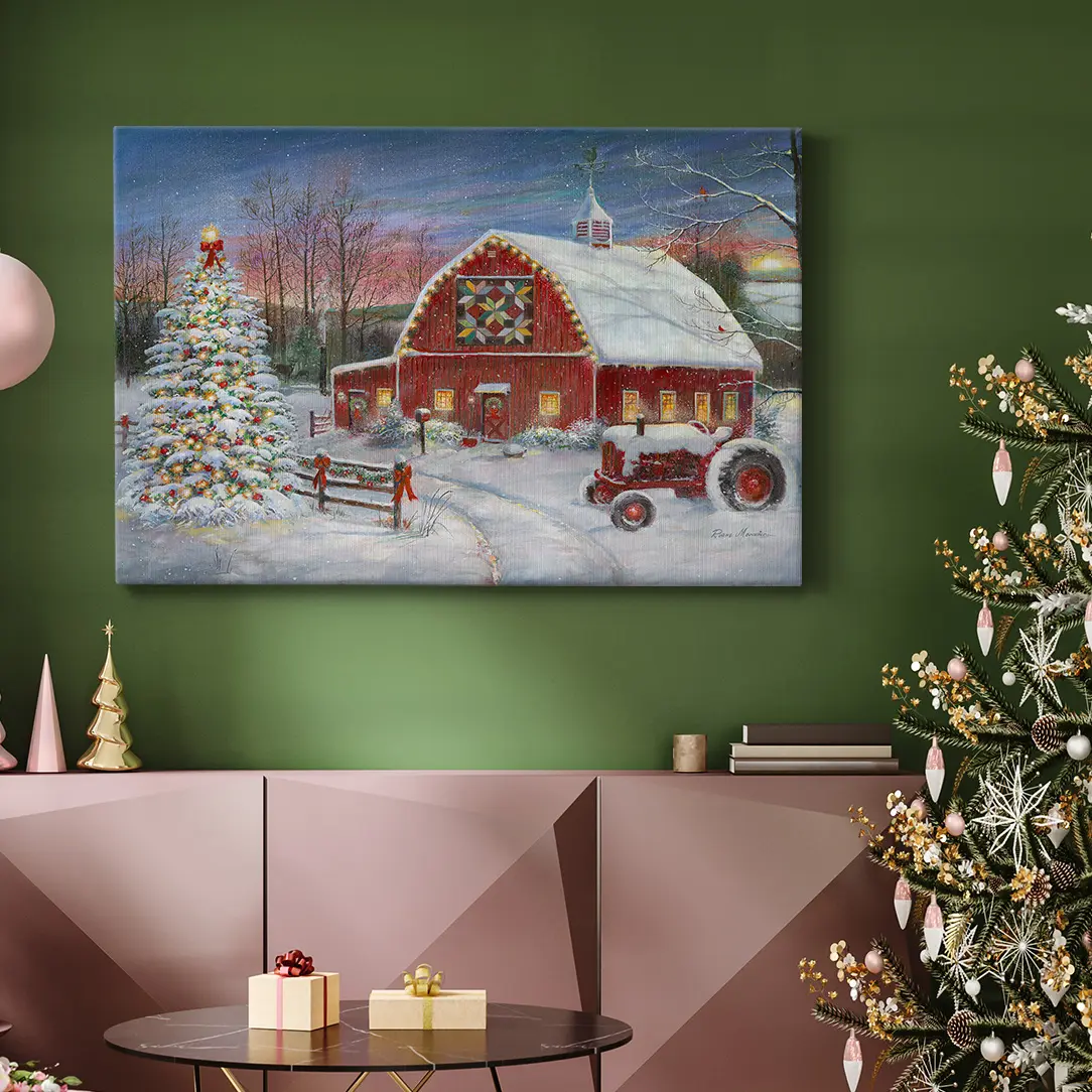 Anticipating Christmas- Gallery Wrapped Canvas