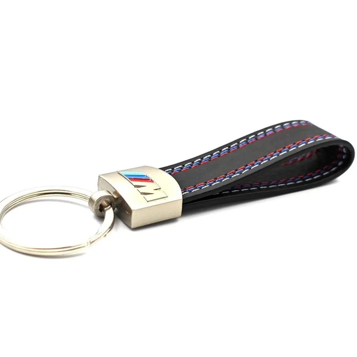 Premium Leather Car Key Fob Ring, Exquisite Keychain for Bmw Models, Durable & Stylish Design, Perfect Gift Idea for Auto Enthusiasts, Keychain Lanyard