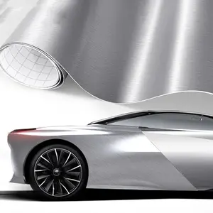 Car Styling Glossy Black 5D Carbon Fiber Vinyl film Car Wrap