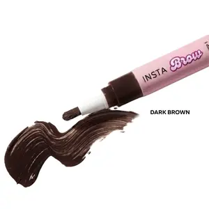 Insta Brow | Eyebrow Stain ( Dark Brown ) + Eraser