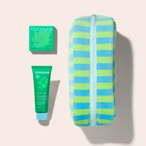COCOLAB Carry On Essentials Kit, Travel-Friendly Beauty & Oral Care Set