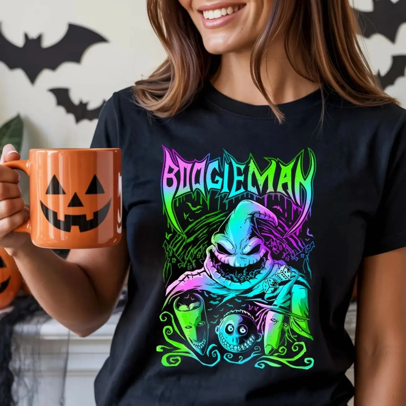 Boogie Man Shirt, Oogie Boogie Shirt, Halloween Boogie T-Shirt, Boogieman Tee, Family Halloween Party 2025,Halloween Gift, Oogie Boogie Bash 0UP