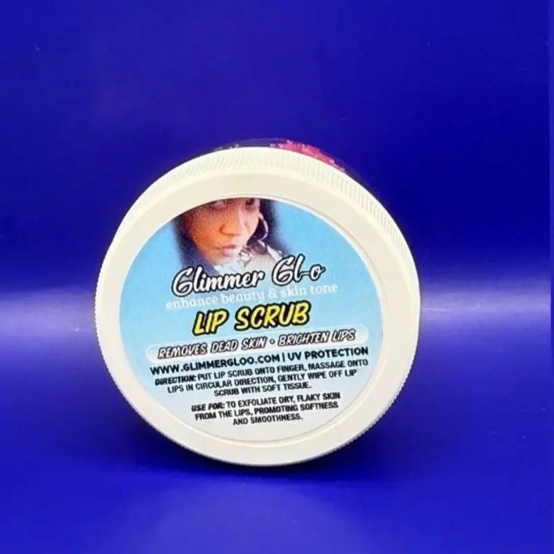 Glimmer Gloo Organic Lip Scrub
