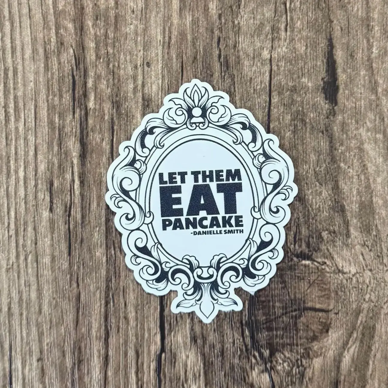 Separatist Sticker, Pancake Sticker, Alberta Sticker, UCP Sticker, Alberta Politics, UCP Sticker, Danielle Smith Sticker