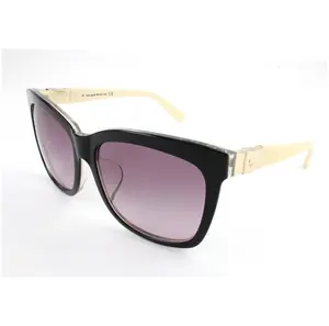 Kate Spade Women's 56mm Black Glitter Ivory Sunglasses DAGMAR-F-S-ILA-56