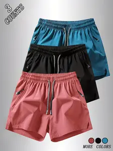 Men's Summer Gym Shorts Set, Lightweight Breathable Quick-Dry Running Gym Training Pants, Running Workout Shorts, Perfect Gift for Active Men