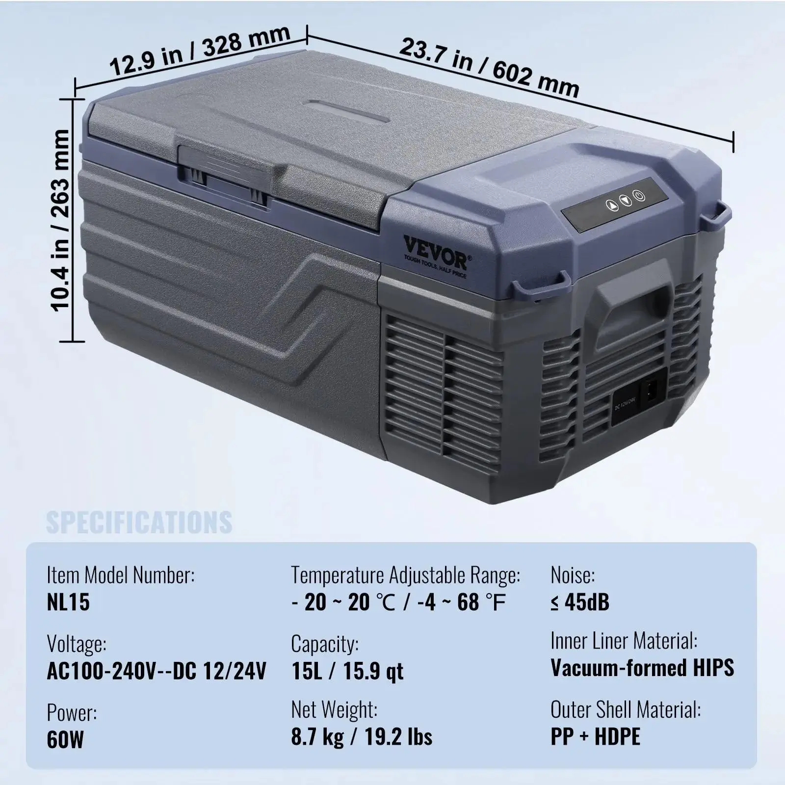 15.9QT/15L Single Zone