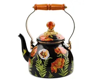 MacKenzie- Childs Poppy Tea Kettle Collective