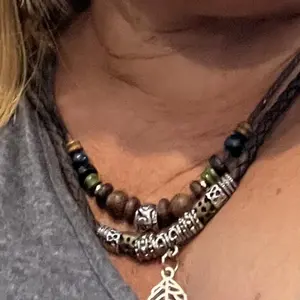 Boho Style Geometric Artificial Gemstone Decor Pendant Necklace & Dangle Earrings (3pcs) Trendy Jewelry Set, Fashion Jewelry for Party, Daily Clothing Decor, Trendy All-match & Exquisite Jewelry for Birthday Gift