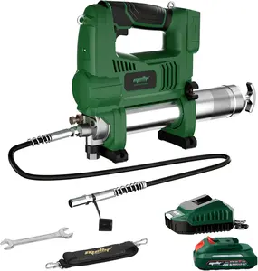 Mellif Cordless Grease Gun Kit Compatible with Makita 18V Battery, 10000 PSI 5 Speed with (1) 2.0 Ah Battery and Charger, 31" Flexible Hose, Ideal for Machinery Automotive Maintenance