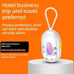 Anti-spy camera detector, hotel anti-spy detector, infrared multi-functional detector, professional camera tool.