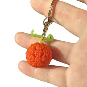Flame-Flame Fruit Keychain