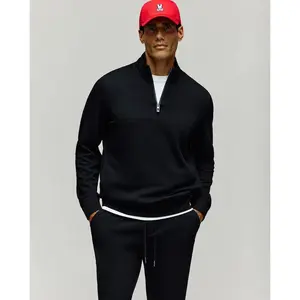 MENS ZEKE 1/4 MOCK ZIP PULLOVER - MT0500109