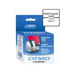 Sanford LP  WHITE MULTIPURPOSE LABEL 2-UP 1/2 X 1