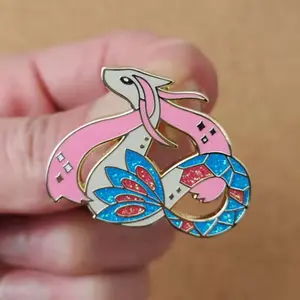 Pokemon Milotic Enamel Pin