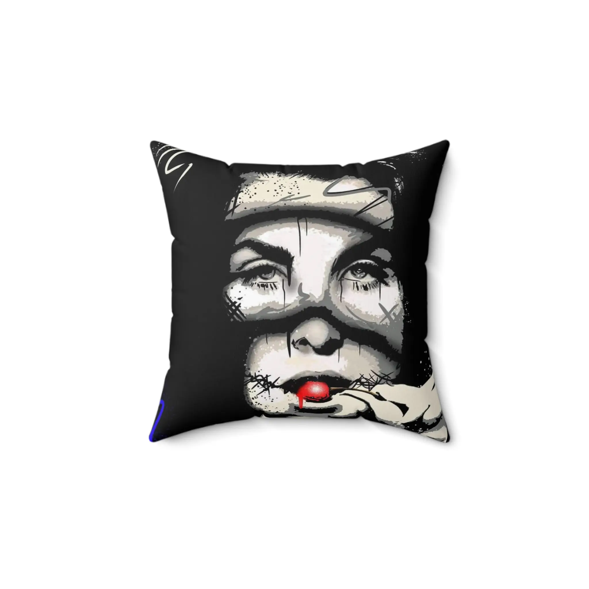 CHERRY Spun Polyester Square Pillow, movies, bold graphic. Home Decor Accent Cushion, Throw Pillow, Living Room Decoration, Sofa Pillow,