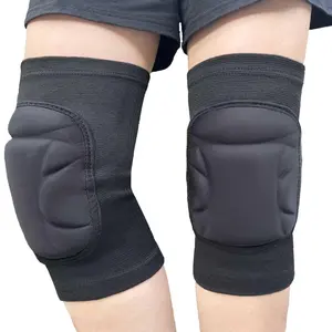 Women & Men Pads for Skating, Safety Garden Kneepads for Work & Sports - Volleyball, Basketball, Dancing, Biking, Working, Adult Waterproof Protective Gear for Cleaning House Floor- Black L/XL