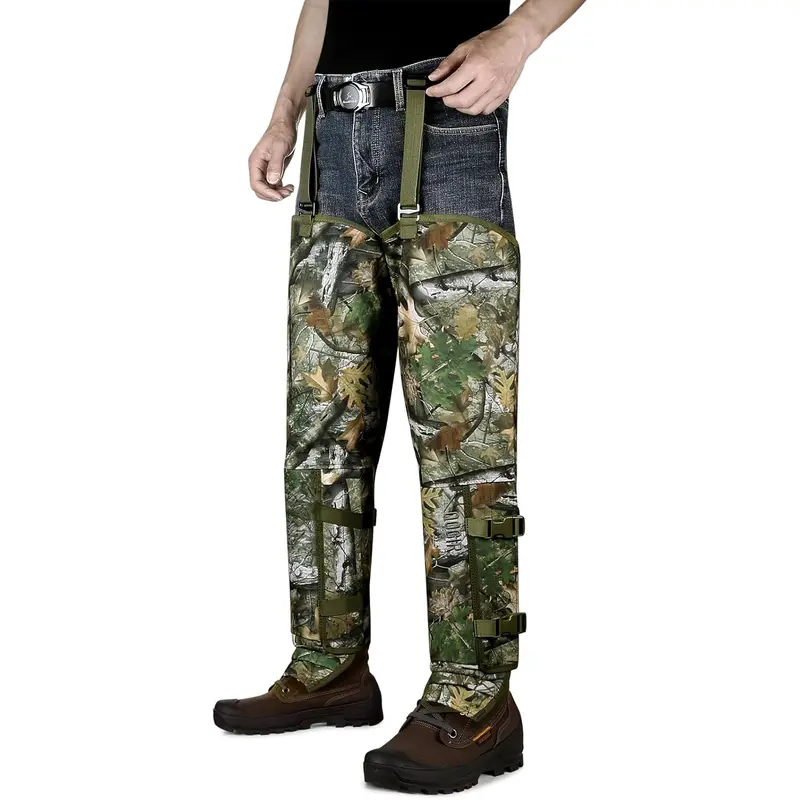 Snake Guard Protection Chaps: Snake Bite Protection for Ankle to Thigh Snake Chaps,  Snake Gaiters