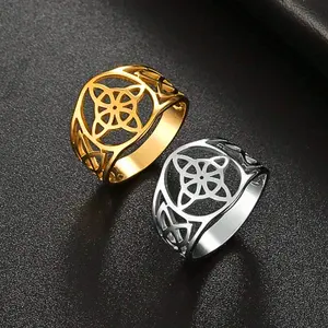 1 nugget ring for both men and women, double, stylish and individual design suitable for European and American style