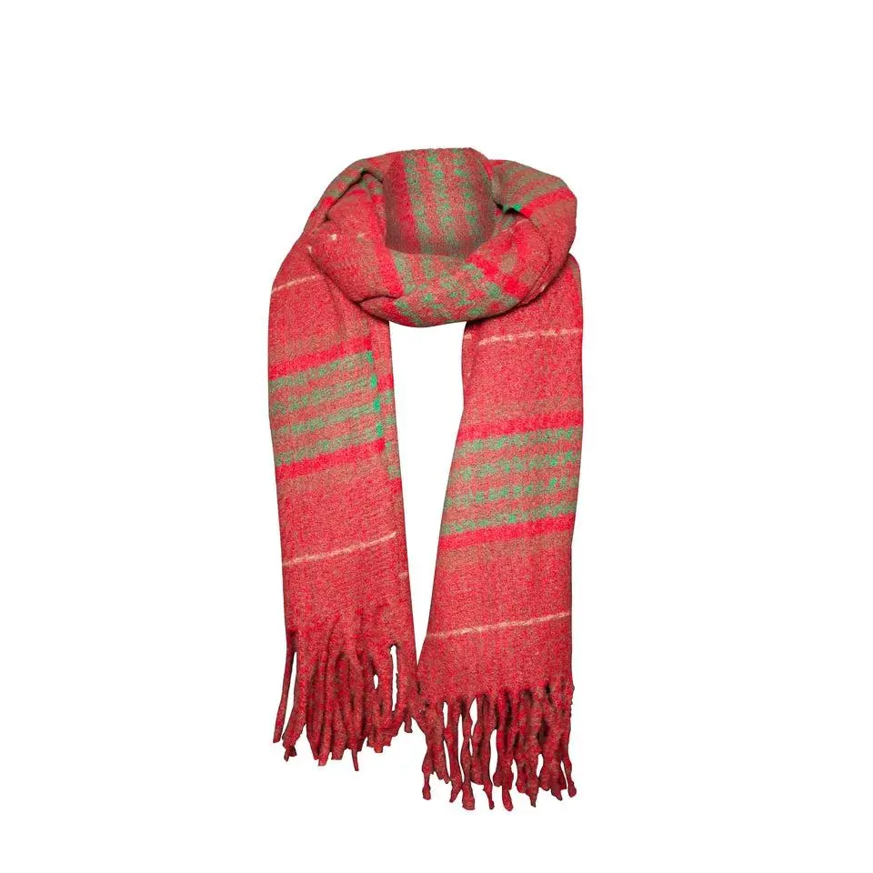 Cranberry Woods Plaid Scarf