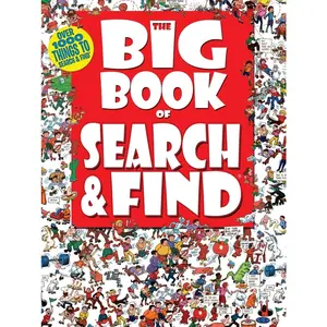 USED-The Big Book of Search & Find – Hidden Object Picture Puzzle Book for Kids | Seek and Find Activity Book for Boys & Girls | Fun Brain-Boosting Game for Travel, Screen-Free Fun & Relaxation by Tony Tallarcio (Paperback)