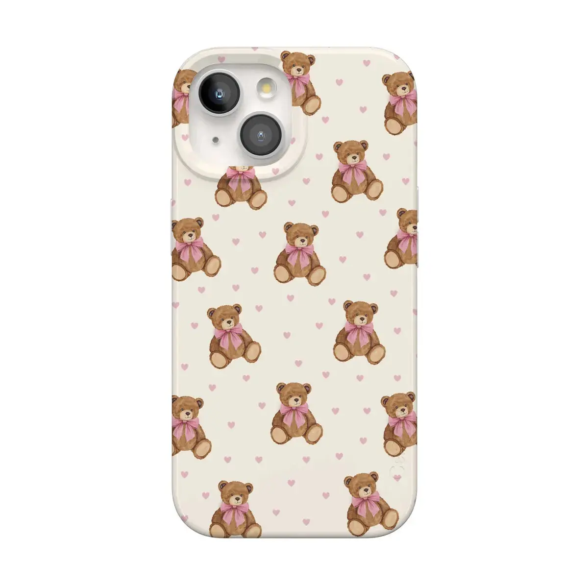 Casely iPhone 15 Plus Case | Cuddle Up | Teddy Bear | Compatible with MagSafe | Classic Ultra Thin Design