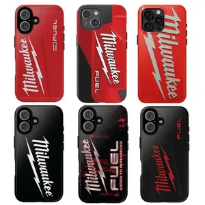 Milwaukee Fuel Tool Phone Cases, Mechanic Industrial Work Gear Cover For iPhone 17 16 15 14 13 12 11 X 8, Shockproof & Sturdy Design, Rugged Smartphone Gear, Gifts