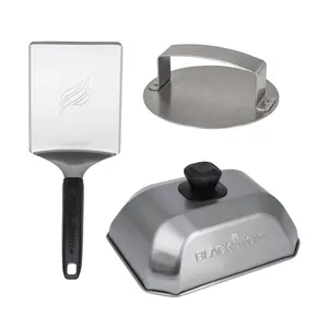 Blackstone Smash Burger Kit Iron Stainless Steel Utensils Modern
