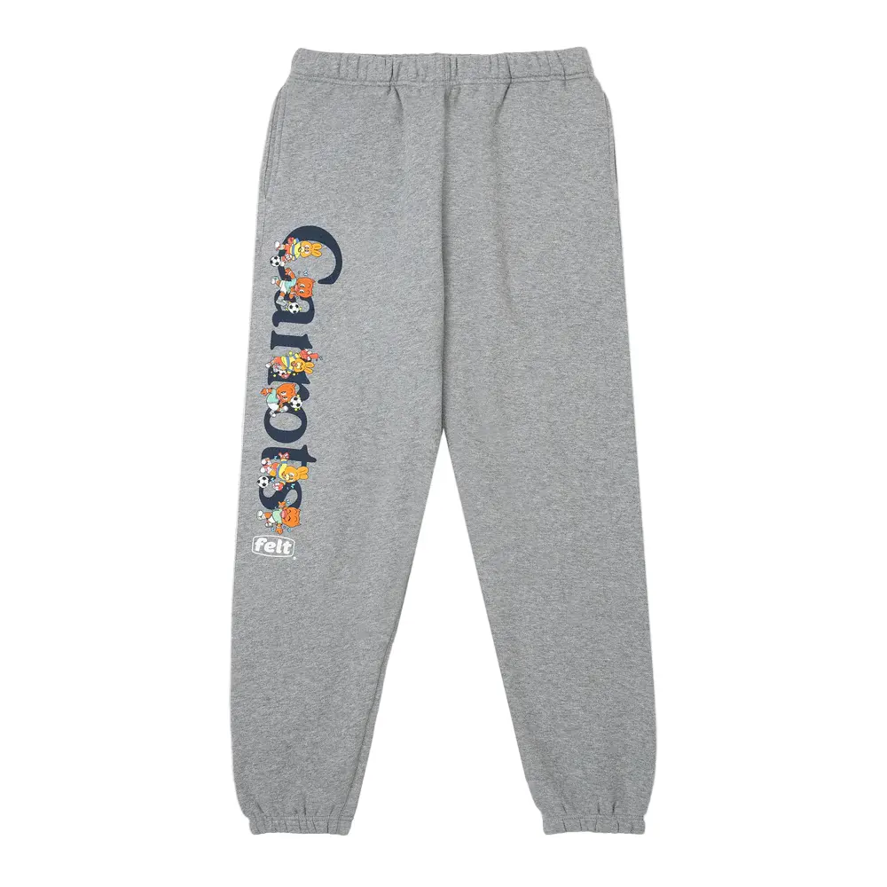 FELT x Carrots by Anwar Carrots "Wordmark" Grey Sweatpants