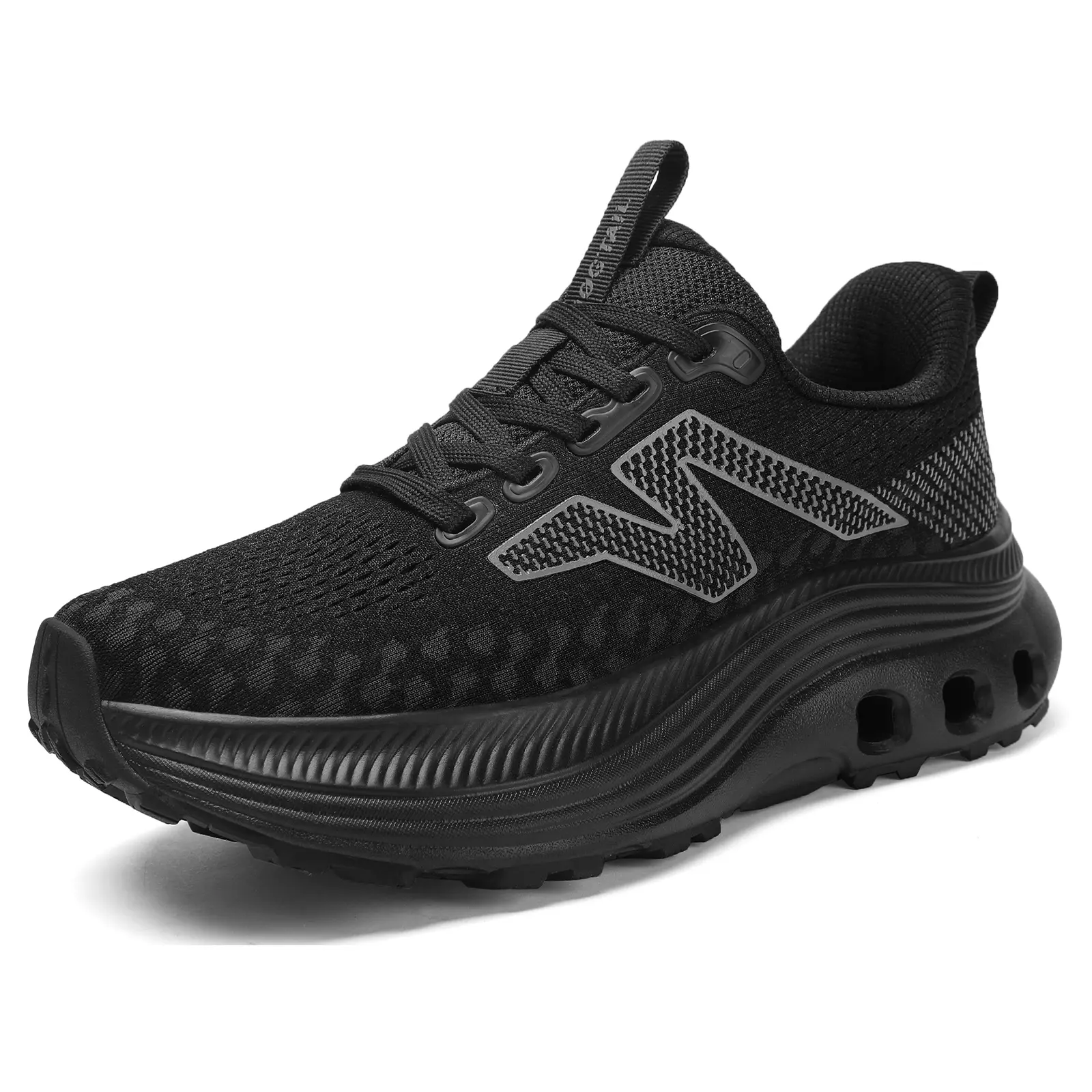 JOGTAIL Women's wide Slip-on walking shoes with cushioning arch support, comfortable orthopedic running sneakers, suitable for all-day standing