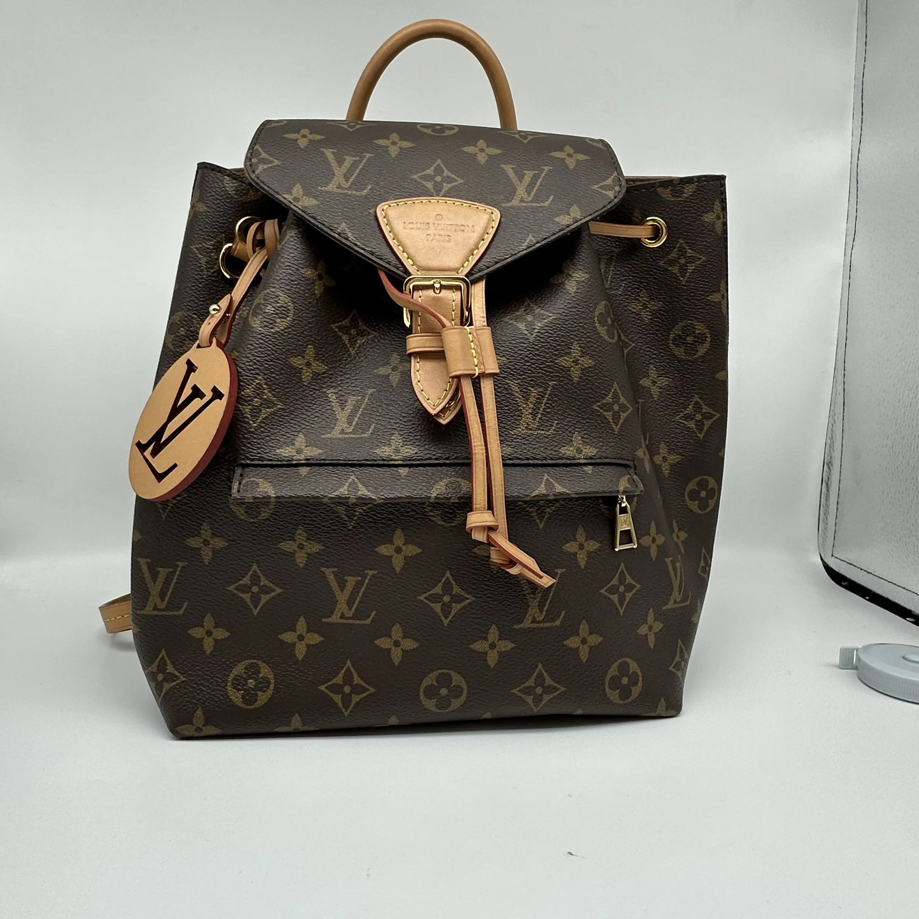 Pre-owned Louis Vuitton Montsouris PM Monogram Backpack