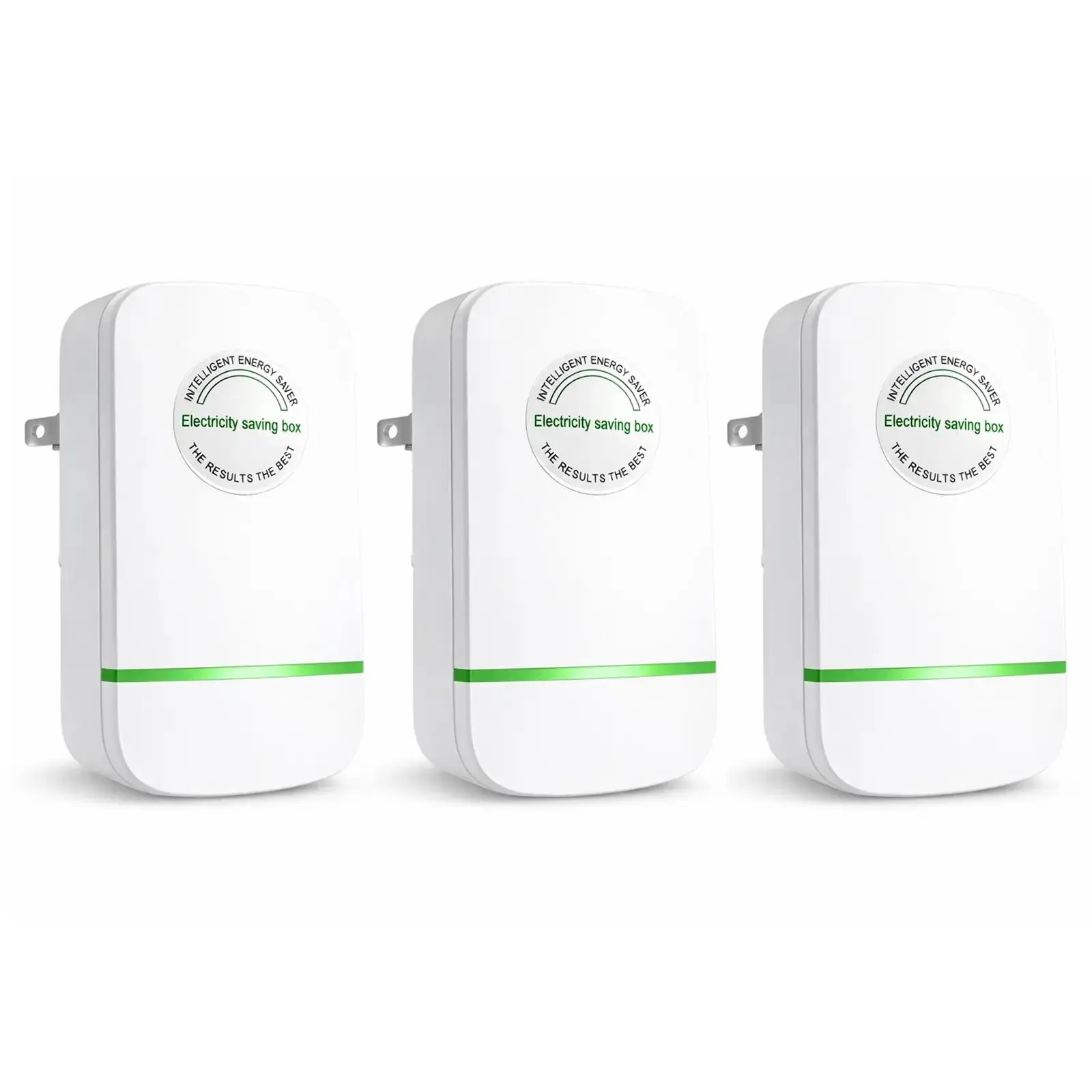 Plug In Power Box with US Plug, Compact Plug-In Device with Indicator Light for Home Office