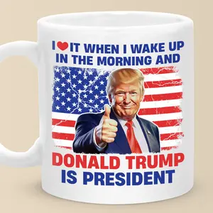 We Will Make You Proud Again - 11oz Coffee Mug - Gag Gift, Handle Cup, Best Gift For Coffee Lovers Drinkware, Printed, Stylish Reusable Washable Ceramic Cup Drinkware