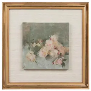 Fallen Roses Canvas Wall Decor