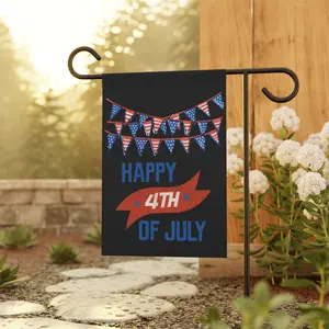 4th of July Garden flag, 4th of July yard flag, 4th of July Holiday flag, 4th of July banner