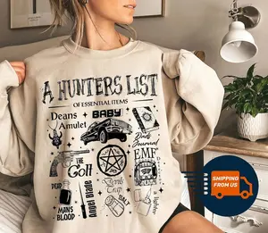 Supernatural Movie T-Shirt, Winchesters Garage Sweatshirt, Unisex Graphic Tee For Supernatural Fans, Gift For Men and Women