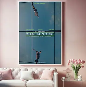 Challengers(2024) Movie Poster, Top Cloth Poster, Pop Home Wall Arts, Unique Gift