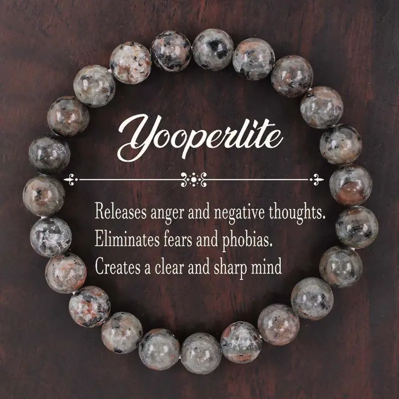 Energy Natural Flame Stone Bracelet Men Bead Chain Ornaments Lucky Charm Energy Yoga & Sports Wristband Vintage Men Black Bead Bracelet Jewelry Wedding Party Gift