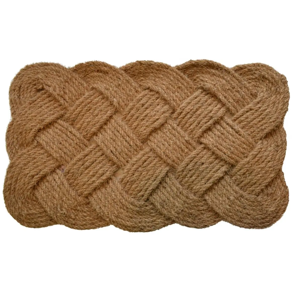 212 MAIN Coir Fiber Outdoor Rope Mat - Brown, Durable Area Rugs, Weatherproof Patio Rug for Indoor and Outdoor Use