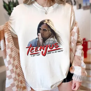 Fashion Trends  "Teenjus" I Got The Spirit In My Pants Uncle Baby Billy T-Shirt, Funny Baby Billy Freeman Shirt, The Righteous Gemstones, Gift For Fans  Top Fabric Womenswearn Comfort