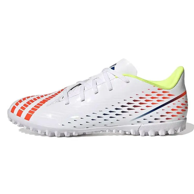 Adidas Predator Edge.4 TF White Red Blue' Durable Non-slip Soccer Cleats Men's GV8526