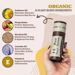 Natural Dog Company PawTection Balm Stick for Dogs (2oz) | Veterinarian-Approved and All-Natural Dog Paw Balm and Moisturizer | Nourishing Dog Paw Protector... Complete Dental