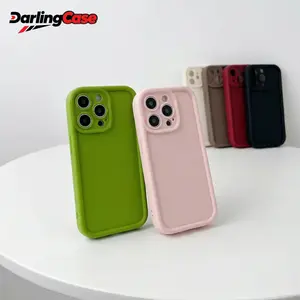 Darlingcase Solid Color Soft Case for iPhone 17 / 16, Minimalist Premium Shockproof Protective CoverSolid Color Soft Case for iPhone 17 / 16, Minimalist Premium Shockproof Protective Cover