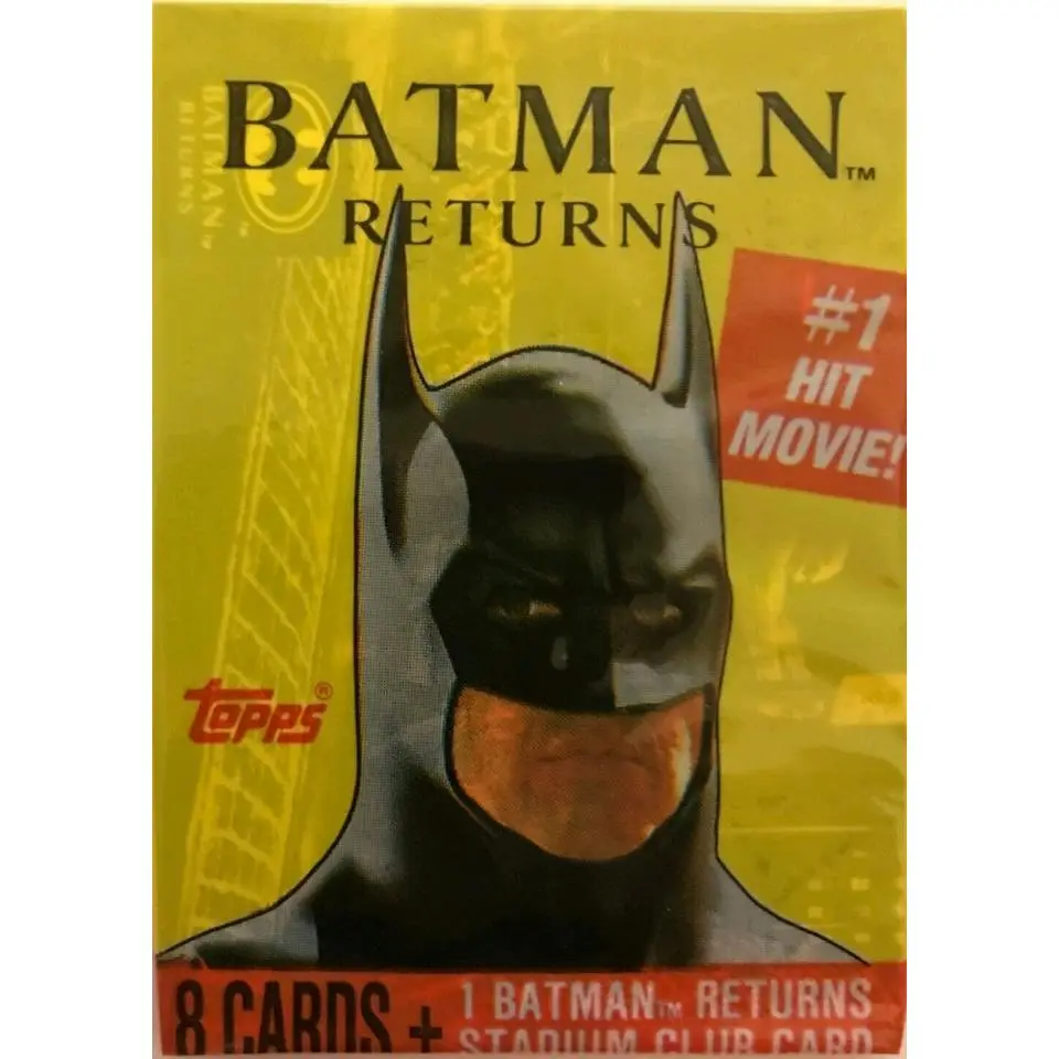 Batman Returns 1992 Topps Wax Pack Personal Break!