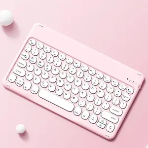 Wireless Tablet Keyboard, Multifunctional Shortcut Key BT Keyboard, Portable Tablet Keyboard for iPad, Android, Samsung Tablet