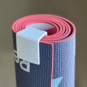 Plastic Yoga Mat Fixing Clips, Lightweight Anti-Slip Storage Clamps, Portable Sturdy Fastening Buckles for Yoga, Pilates & Fitness Mats, Practical Accessory for Home, Gym, Studio, Outdoor Workouts & Daily Fitness Activities